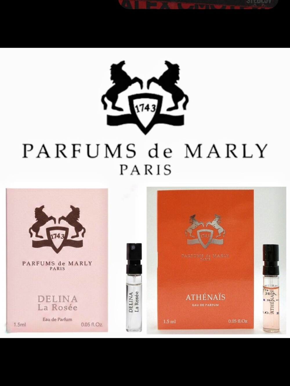 Parfums de Marly Samples Lot